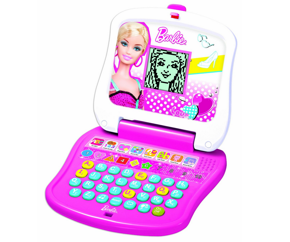 vintage barbie computer