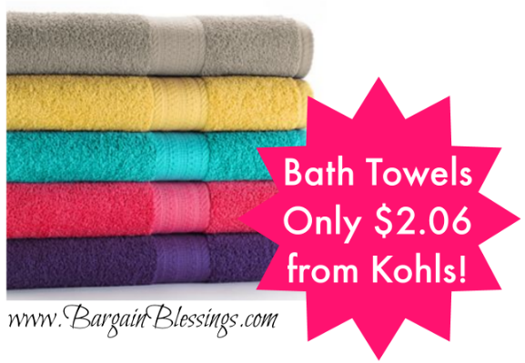 *HOT* The Big One Bath Towels for Only $2.06 Each!