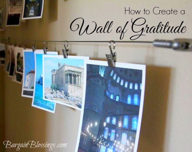 How to Create a Wall of Gratitude