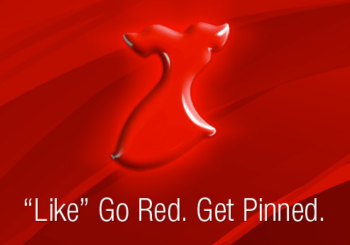 Go-Red-Pin