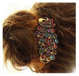 sodial-peacock-hair-clip