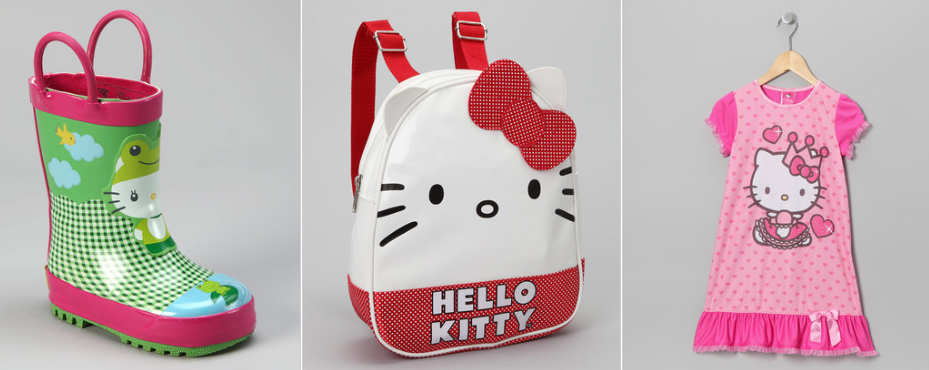 Zulily: Huge Hello Kitty Sales Event, Starting at Only $6.99!