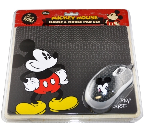 Mickey Or Minnie Mouse Optical Mouse And Mouse Pad Sets Only 699 Down