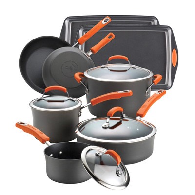 Rachael-Ray-Hard-Anodized-II-12-Piece-Cookware-Set