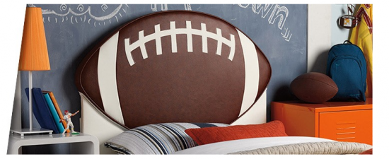 Upholstered Sports Themed Headboards Just $69.99 (down from $176)!