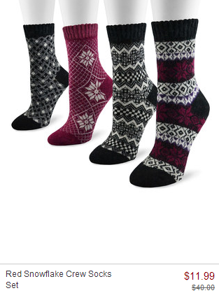 snowflake-socks