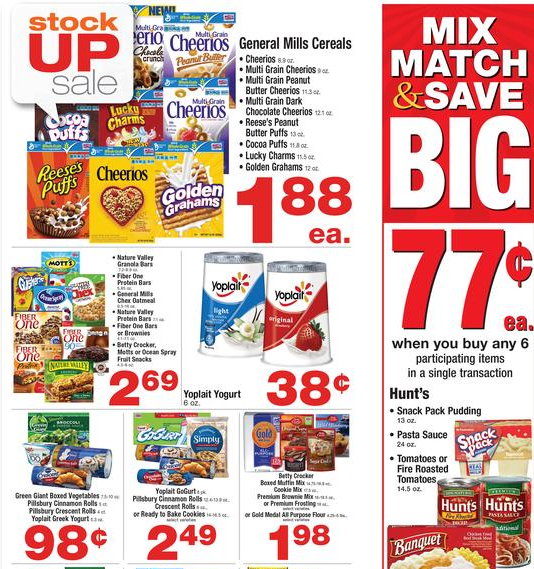 albertsons stock-up sale