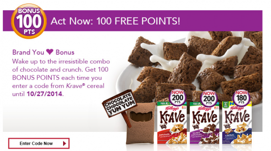 krave-bonus-points