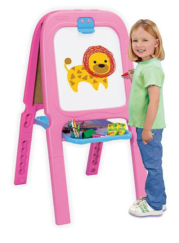 pink-easel