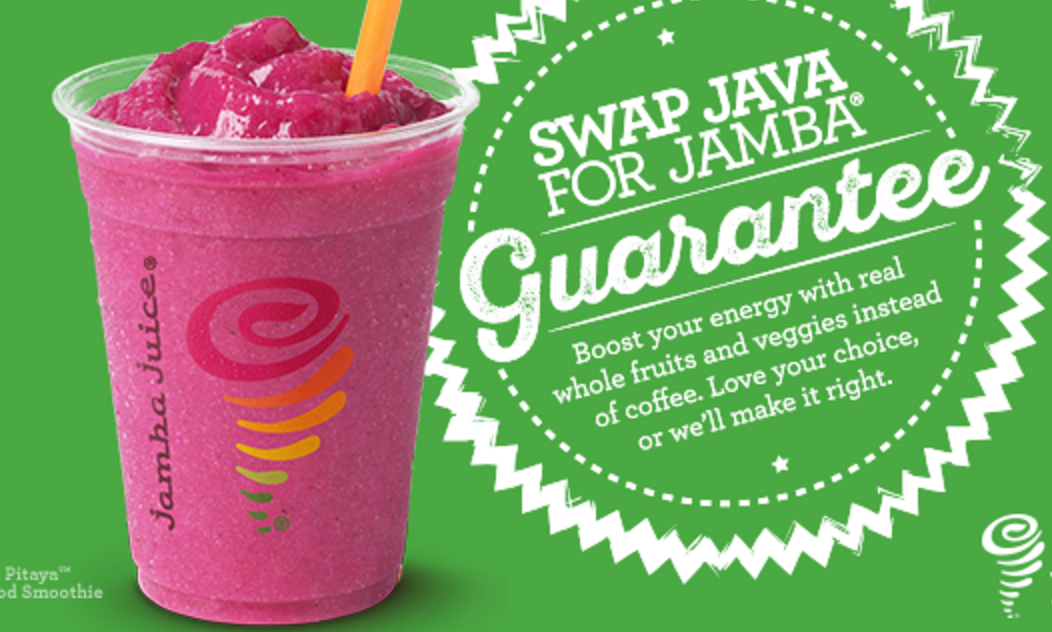 New Jamba Juice Coupon 1 off a Smoothie, Juice, Energy Bowl or Oatmeal!